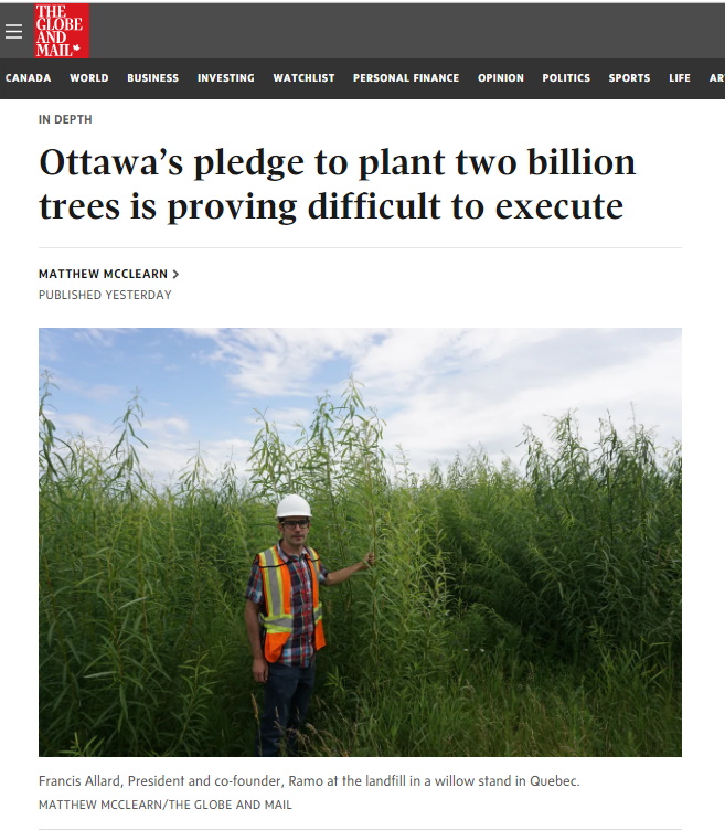 Globe and Mail Article August 8, 2022